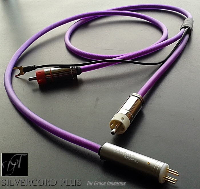Handmade Tonearm cables by Yannis Tome - Silvercord Plus