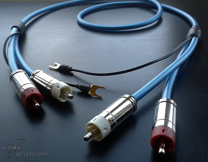 Silvercord - Pure Si;lver Tonearm cable by Yannis Tome