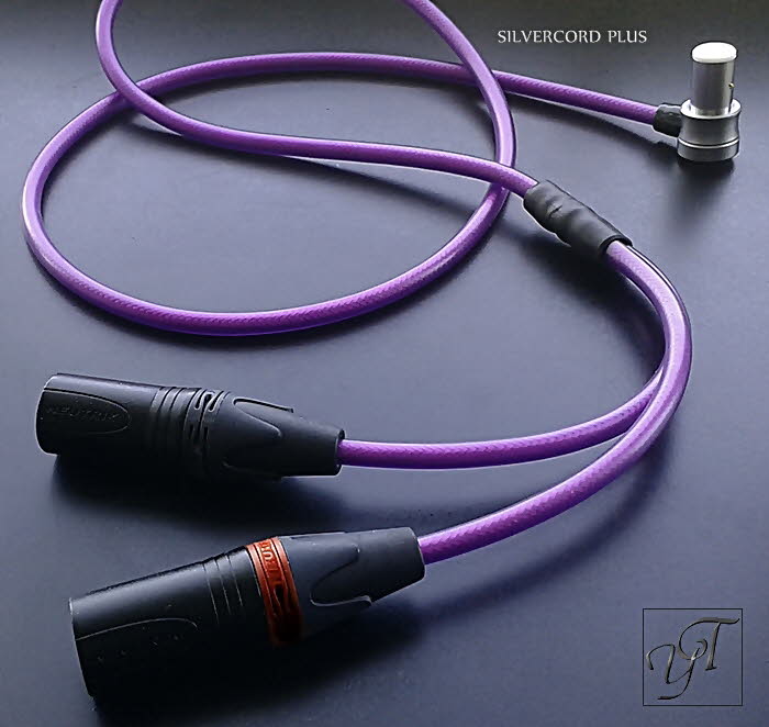 Handmade Tonearm cables by Yannis Tome - Silvercord Plus