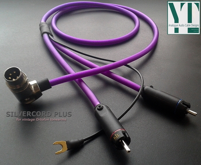 Silvercord Plus Tonearm cable for Ortofon