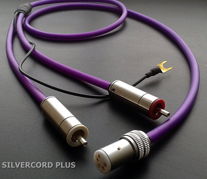 Silvercord Plus tonearm cable by Yannis Tom�