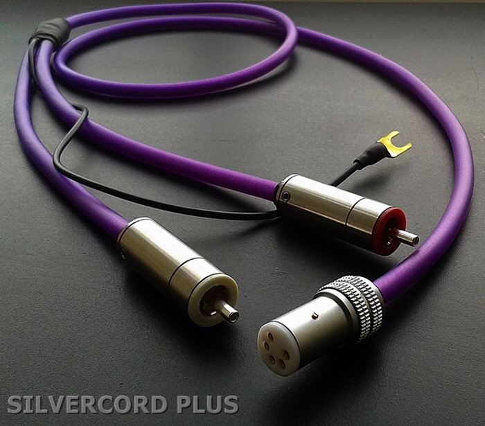 Silvercord Plus tonearm cable by Yannis Tom�