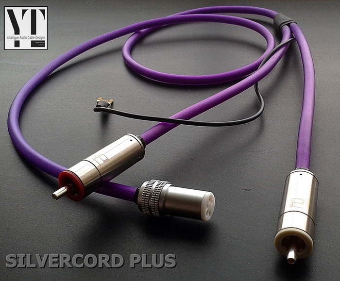 Silvercord Plus tonearm cable by Yannis Tom�