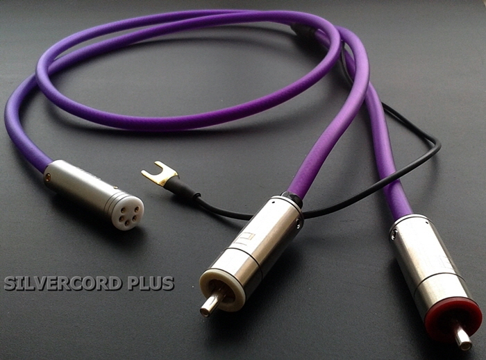 Silvercord Plus tonearm cable by Yannis Tom�