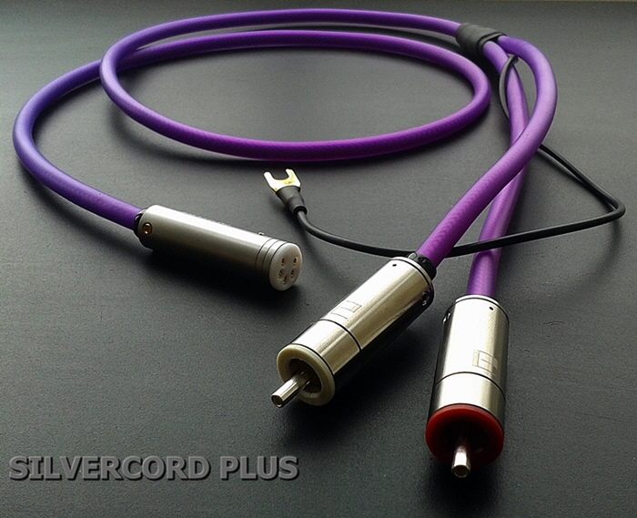 Silvercord Plus tonearm cable by Yannis Tom�