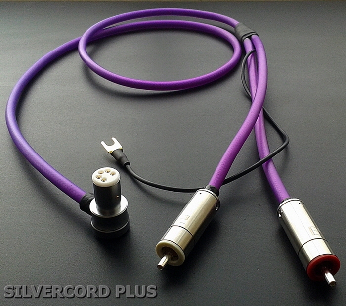 Silvercord Plus tonearm cable by Yannis Tom�