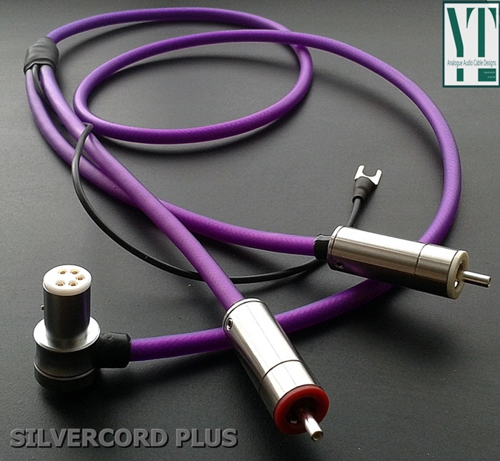 Silvercord Plus tonearm cable by Yannis Tom�